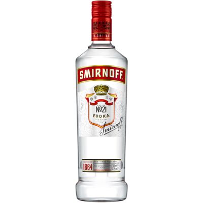 Smirnoff No. 21 Vodka - 70cl, 37.5% vol, Triple Distilled Smirnoff No. 21 Vodka - 70cl, 37.5% vol, Triple Distilled