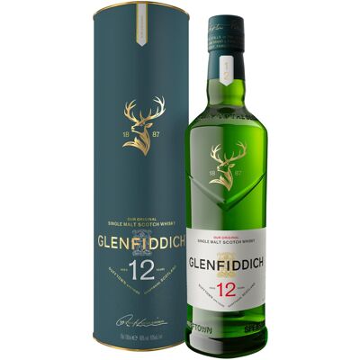 GLENFIDDICH 12 Year Old Single Malt Scotch Whisky - Bold Balance - Fresh Pear, S GLENFIDDICH 12 Year Old Single Malt Scotch Whisky - Bold Balance - Fresh Pear, S