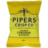Pipers Crisps Lye Cross Cheddar and Onion Box of 24