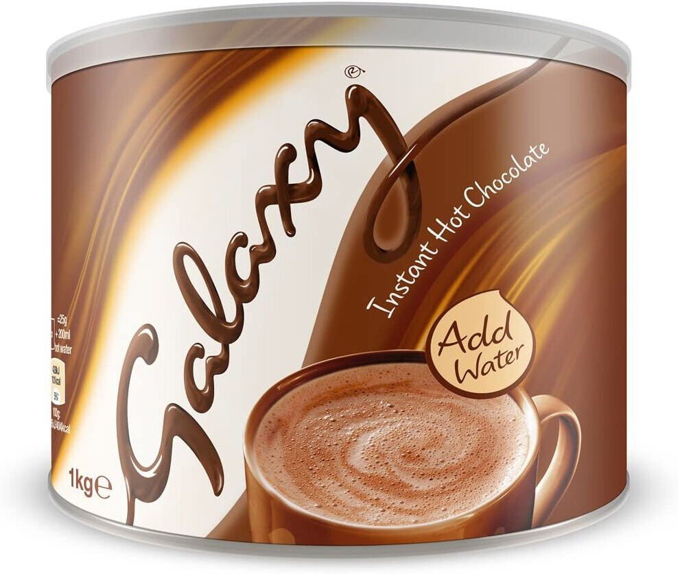 Galaxy Instant Hot Chocolate Drink Powder 1kg Tin