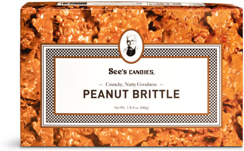 See's Candies Peanut Brittle 10 oz