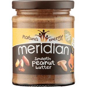 Meridian Natural Smooth Peanut Butter - No Added Sugar and Salt - 280g Meridian Natural Smooth Peanut Butter - No Added Sugar and Salt - 280g