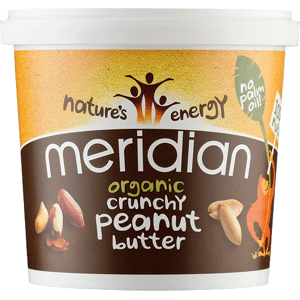 Meridian Organic Crunchy Peanut Butter - No Added Sugar and Salt - 1000g Meridian Organic Crunchy Peanut Butter - No Added Sugar and Salt - 1000g