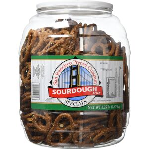 San-Francisco-Pretzel-Company San Francisco Sourdough Pretzels 1.47kg Jar San-Francisco-Pretzel-Company San Francisco Sourdough Pretzels 1.47kg Jar