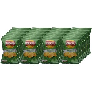 Walkers - Salt and Vinegar Crisps - 32.5 g - Pack of 32 - Crisps Walkers - Salt and Vinegar Crisps - 32.5 g - Pack of 32 - Crisps
