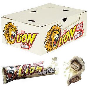 Limited Edition LION WHITE CHOCOLATE Bar by Nestle - Full box of 40 x 42g Bars Limited Edition LION WHITE CHOCOLATE Bar by Nestle - Full box of 40 x 42g Bars