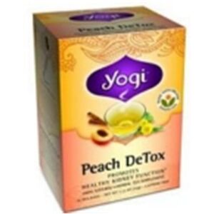 Yogi 27056-3pack Yogi Peach Detox Tea - 3x16 bag Yogi 27056-3pack Yogi Peach Detox Tea - 3x16 bag