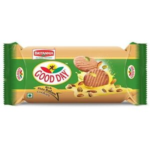 Britannia - Pistachio & Almond Flavoured Cookies - 90g (Pack of 12) Britannia - Pistachio & Almond Flavoured Cookies - 90g (Pack of 12)