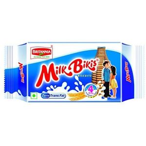 Britannia - Milk Biscuits - 100g (Pack of 10) Britannia - Milk Biscuits - 100g (Pack of 10)