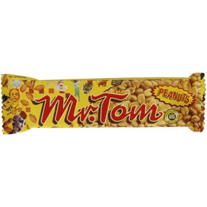 Mr Tom's Mr Tom Peanut Bar - 40g each (pack of 36) Mr Tom's Mr Tom Peanut Bar - 40g each (pack of 36)