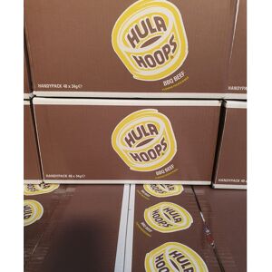 Hula Hoops BBQ Beef - 34g - Full Case of 48 Bags Hula Hoops BBQ Beef - 34g - Full Case of 48 Bags