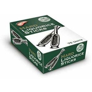 BASSETTI HARD LIQUORICE STICKS 75 UNITS BASSETTI HARD LIQUORICE STICKS 75 UNITS