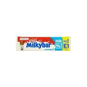 Nestle Milkybar White Chocolate Medium Bar 25g (40 x 25g) Nestle Milkybar White Chocolate Medium Bar 25g (40 x 25g)