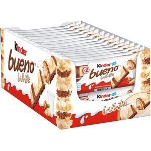 Kinder Bueno White Twin Chocolate Bar - 30 Pack Kinder Bueno White Twin Chocolate Bar - 30 Pack