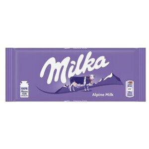 Unbranded Milka Milk Chocolate Bar 100g x 24 Bars Unbranded Milka Milk Chocolate Bar 100g x 24 Bars