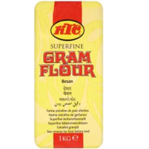 KTC Superfine Gluten Free Chickpea Gram Flour - 12x1kg KTC Superfine Gluten Free Chickpea Gram Flour - 12x1kg