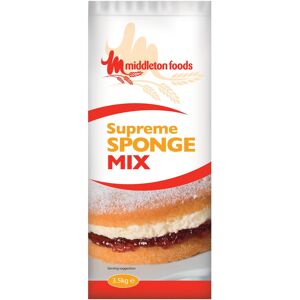Middleton Foods - Middletons Supreme Plain Sponge Cake Mix - Cake Mix Middleton Foods - Middletons Supreme Plain Sponge Cake Mix - Cake Mix