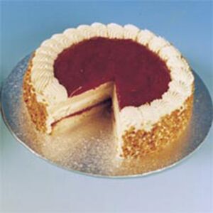 The City Cake Company City Cakes Frozen Raspberry Gateau - 1x14ptn The City Cake Company City Cakes Frozen Raspberry Gateau - 1x14ptn