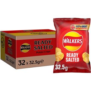 Walkers Game Ear Walkers Ready Salted Crisps - 32 x 32.5g Box (Case of 32) Walkers Game Ear Walkers Ready Salted Crisps - 32 x 32.5g Box (Case of 32)