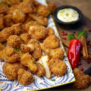 KaterVeg Frozen Gluten Free Moroccan Cauliflower Bites - 3x1kg KaterVeg Frozen Gluten Free Moroccan Cauliflower Bites - 3x1kg