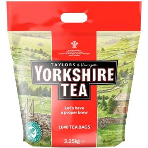 Yorkshire Tea Bags 3.25 Kg (1040 tea bags) Yorkshire Tea Bags 3.25 Kg (1040 tea bags)