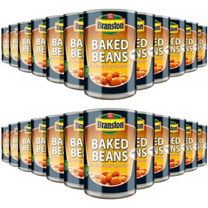 Branston Baked Beans In Tomato Sauce Original Tin Can 24 x 410g Branston Baked Beans In Tomato Sauce Original Tin Can 24 x 410g