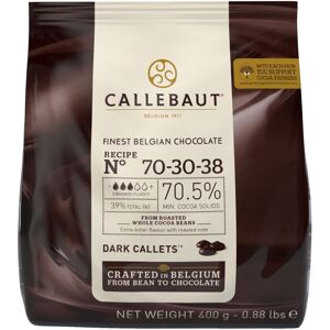 Callebaut Dark Chocolate Extra Bitter 70% Callets - 7x0.4kg Callebaut Dark Chocolate Extra Bitter 70% Callets - 7x0.4kg