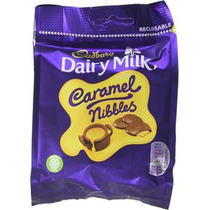 Cadbury Dairy Milk Caramel Nibbles Chocolate Bag, 95 g, Pack of 10 Cadbury Dairy Milk Caramel Nibbles Chocolate Bag, 95 g, Pack of 10