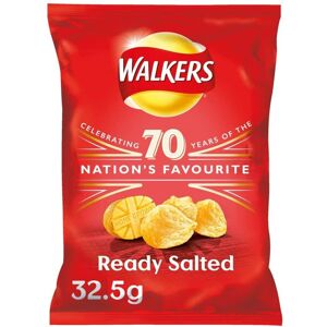 Walkers Ready Salted Crisps 32.5g ( 32 Pack ) Walkers Ready Salted Crisps 32.5g ( 32 Pack )