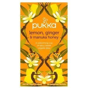 Pukka Lemon Ginger & Manuka Honey 1 x 20 bags Pukka Lemon Ginger & Manuka Honey 1 x 20 bags