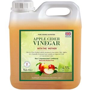 Pure Source Nutrition (946ml) Apple Cider Vinegar Pure RAW Detox Weight Loss PSN Pure Source Nutrition (946ml) Apple Cider Vinegar Pure RAW Detox Weight Loss PSN