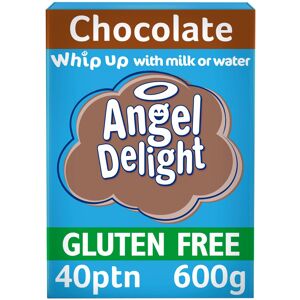 Angel Delight Chocolate Flavour Dessert Mix - 12x600g Angel Delight Chocolate Flavour Dessert Mix - 12x600g