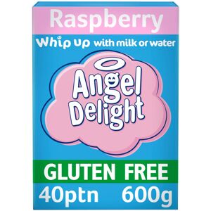 Angel Delight Raspberry Flavour Dessert Mix - 12x600g Angel Delight Raspberry Flavour Dessert Mix - 12x600g