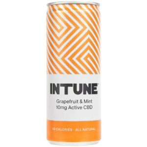 (Grapefruit & Mint) Intune Active Cannabis Infused Drink 250ml Fruit Flavoured (Grapefruit & Mint) Intune Active Cannabis Infused Drink 250ml Fruit Flavoured