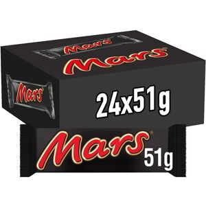Unbranded Mars Classic Single Chocolate Bar 51g (pack Of 24 Bars) Unbranded Mars Classic Single Chocolate Bar 51g (pack Of 24 Bars)