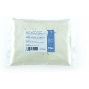 Intralabs Guar Gum - Highest Quality Food Grade Fine Powder 100g Intralabs Guar Gum - Highest Quality Food Grade Fine Powder 100g