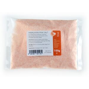 Intralabs Himalayan Pink Salt - Pure & Naturally Organic Food Grade Fine 100g Intralabs Himalayan Pink Salt - Pure & Naturally Organic Food Grade Fine 100g