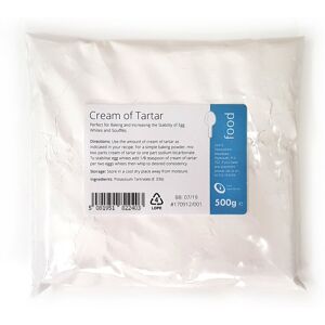 Intralabs Cream of Tartar 500g - For Baking High Quality Pure Food Grade Powder Intralabs Cream of Tartar 500g - For Baking High Quality Pure Food Grade Powder