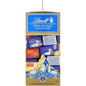 Lindt Swiss Assorted Napolitains Gift Box Containing A Mixture Of Swiss Milk Cho Lindt Swiss Assorted Napolitains Gift Box Containing A Mixture Of Swiss Milk Cho