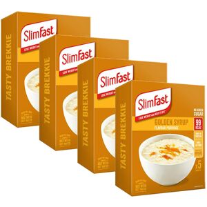 SlimFast Golden Syrup Porridge Multipacks, 5 x 4 Bar Multipack (20 Bars) SlimFast Golden Syrup Porridge Multipacks, 5 x 4 Bar Multipack (20 Bars)
