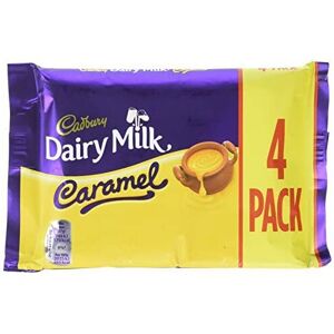 Cadbury Dairy Milk Caramel Chocolate Bar, 4 X 37 g Cadbury Dairy Milk Caramel Chocolate Bar, 4 X 37 g