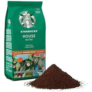 STARBUCKS House Blend Medium Roast Ground Coffee, 200 g (Pack of 6) STARBUCKS House Blend Medium Roast Ground Coffee, 200 g (Pack of 6)
