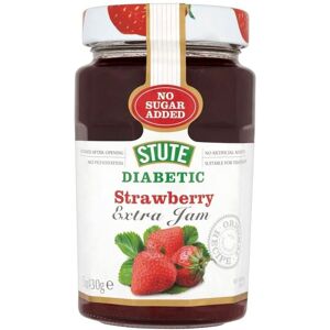 Stute No Added Sugar Diabetic Strawberry Jam (430g) - Pack of 2 Stute No Added Sugar Diabetic Strawberry Jam (430g) - Pack of 2