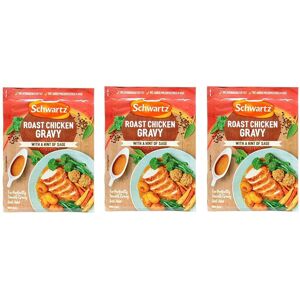 Schwartz Packet Sauce Range (Roast Chicken Gravy 3 x 26g) Schwartz Packet Sauce Range (Roast Chicken Gravy 3 x 26g)