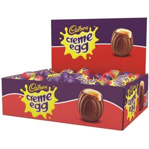 Cadbury Creme Egg pack of 48 x 40g - Perfect for Easter Hunt 2022 Cadbury Creme Egg pack of 48 x 40g - Perfect for Easter Hunt 2022