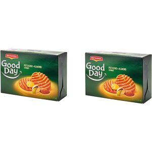 (Pack of 2) Britannia Good day Pista and Almond Cookies 216g (Pack of 2) Britannia Good day Pista and Almond Cookies 216g