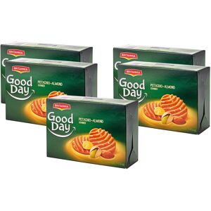 (Pack of 5) Britannia Good day Pista and Almond Cookies 216g (Pack of 5) Britannia Good day Pista and Almond Cookies 216g