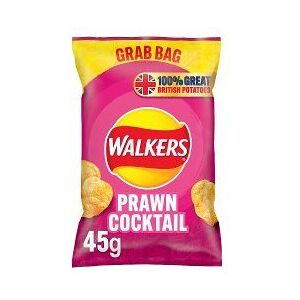 Walkers Prawn Cocktail Crisps 45g (Pack of 32) Walkers Prawn Cocktail Crisps 45g (Pack of 32)