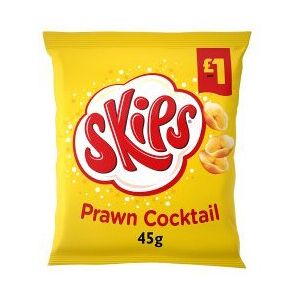 Skips Prawn Cocktail Crisps 45g (Pack of 16) Skips Prawn Cocktail Crisps 45g (Pack of 16)