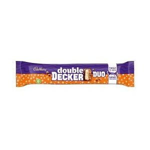 Cadbury Double Decker Duo Chocolate Bar 74.6g (Pack of 32) Cadbury Double Decker Duo Chocolate Bar 74.6g (Pack of 32)